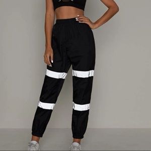 NWT SHEIN Reflectuve windbreaker pants